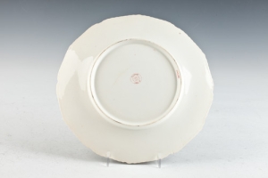 PLATE FROM A DINNER SERVICE, ONE OF 14