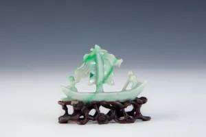 FIGURINE OF A RIVERBOAT