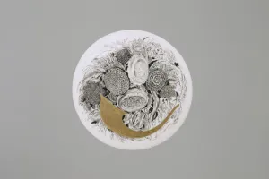 POWDER BOX WITH THE HORN OF PLENTY