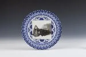 PLATE FROM THE GIBSON GIRL SERVICE