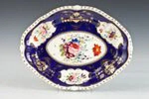 OBLONG DISH FROM A DINNER SERVICE
