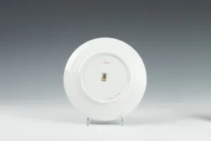 BIRD PLATE, ONE OF 12