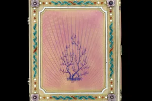 NOTEBOOK (CARNET DE BAL) WITH MINIATURE OF EMPRESS ALEXANDRA