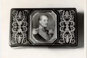 BOX WITH MINIATURE PORTRAIT OF NICHOLAS I