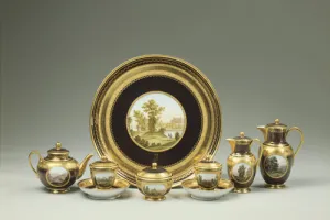COFFEEPOT FROM A TEA AND COFFEE SERVICE