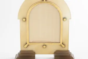 FRAME WITH MINIATURE PORTRAIT OF ELEANOR BARZIN