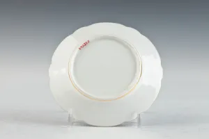 BUTTER PLATE FROM A SERVICE WITH MONOGRAMS OF GRAND DUKE SERGE AND ELIZABETH, ONE OF 10