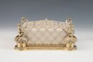 PINCUSHION FROM A DRESSING TABLE SET