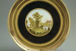 TRAY FROM A TEA AND COFFEE SERVICE