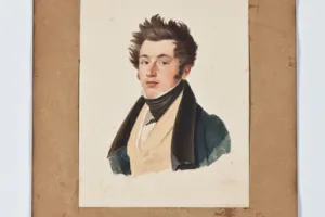 MARIE MELCHIOR JOSEPH THÉODORE DE LAGRENÉ FROM THE MIDDLETON WATERCOLOR ALBUM