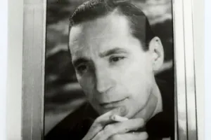 FRAME WITH PHOTOGRAPH OF LEON BARZIN