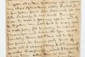 LETTER TO LADY EMMA HAMILTON