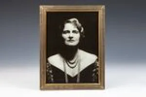FRAME WITH PHOTOGRAPH OF MARJORIE MERRIWEATHER POST