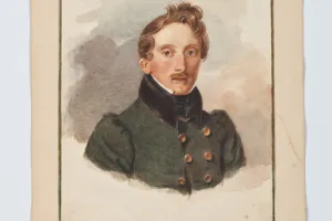 MARQUIS DE ST. GERMAIN FROM THE MIDDLETON WATERCOLOR ALBUM