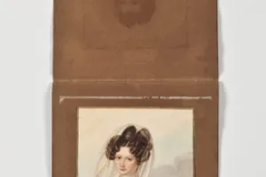 EKATERINA FOMINICHNA CHEVKINA, NÉE TOMATIS, FROM THE MIDDLETON WATERCOLOR ALBUM