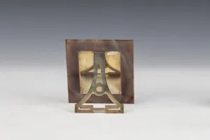 FRAME WITH MINIATURE OF ADELAIDE RIGGS