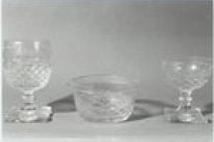 WATER GLASS, ONE OF TWO
