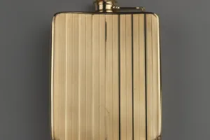 MONOGRAMMED POCKET FLASK