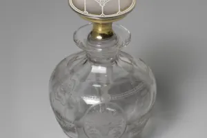 BOTTLE FROM A DRESSING TABLE SET