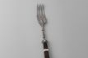 FORK FROM A SILVERWARE SET, ONE OF SIX