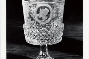 GOBLET WITH PORTRAIT OF EMPRESS ALEXANDRA FEDOROVNA