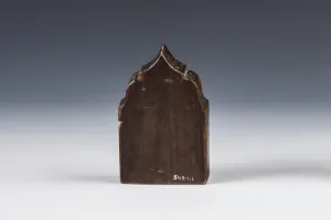 WOODEN CROSS AND TRIPTYCH KIOT