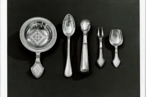 LEMON FORK FROM A TEA SERVICE