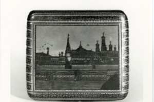 CIGARETTE CASE WITH A VIEW OF THE MOSCOW KREMLIN