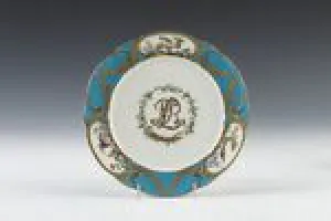 PLATE FROM THE ROHAN SERVICE, ONE OF 30