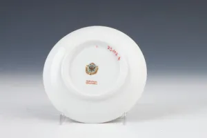 SAUCER FROM A TEA SET, ONE OF 11