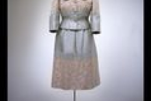 AFTERNOON OR EVENING DRESS WITH JACKET