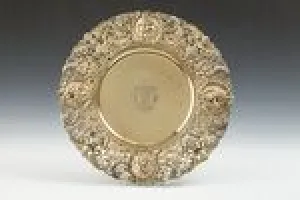 Plate, one of 12