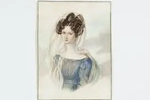 EKATERINA FOMINICHNA CHEVKINA, NÉE TOMATIS, FROM THE MIDDLETON WATERCOLOR ALBUM