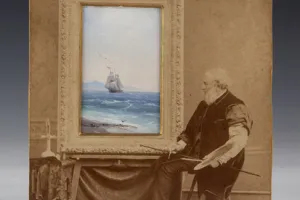 PORTRAIT OF THE ARTIST IVAN AIVAZOVSKII