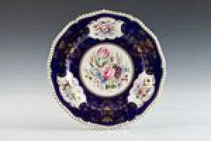 PLATE FROM A DINNER SERVICE, ONE OF 14