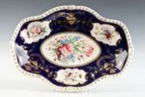 OBLONG DISH FROM A DINNER SERVICE