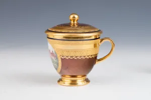CUP FROM TEA AND COFFEE SERVICE, ONE OF TWO