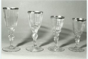 WINE GLASS, ONE OF ELEVEN