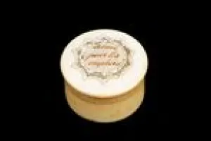 JAR WITH LID FROM NECESSAIRE