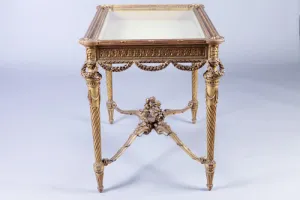 TABLE VITRINE