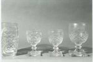 SHERRY GLASS, ONE OF TWO