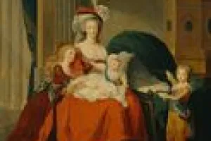 PORTRAIT OF MARIE ANTOINETTE AND CHILDREN