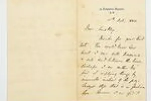LETTER TO GEORGE W. SMALLEY