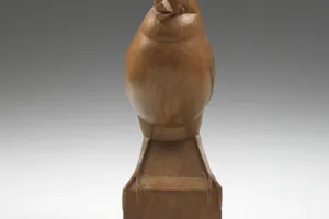 FIGURINE OF A BIRD, ONE OF TWO