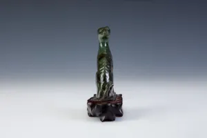FIGURINE OF A DOG (ONE OF TWO)