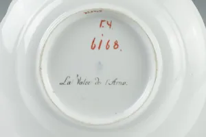 PLATE FROM THE CABINET SERVICE, ONE OF EIGHT