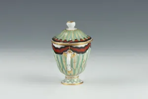 COVERED ICE CUP FROM THE ORDER OF ST. VLADIMIR SERVICE, ONE OF 10