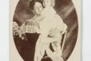 EMPRESS ALEXANDRA AND HER SON ALEXEI