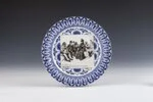 PLATE FROM THE GIBSON GIRL SERVICE