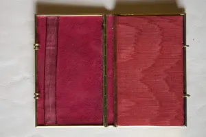 NOTEBOOK (CARNET DE BAL) WITH MINIATURE OF EMPRESS ALEXANDRA